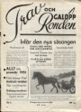 Hästsport-TRAVSPORT Trav och galoppronden 1951